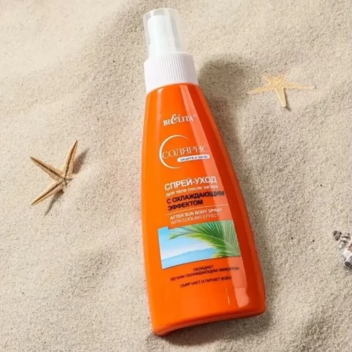 Спрей для тела Белита Солярис после загара с охлаждающим эффектом 150мл