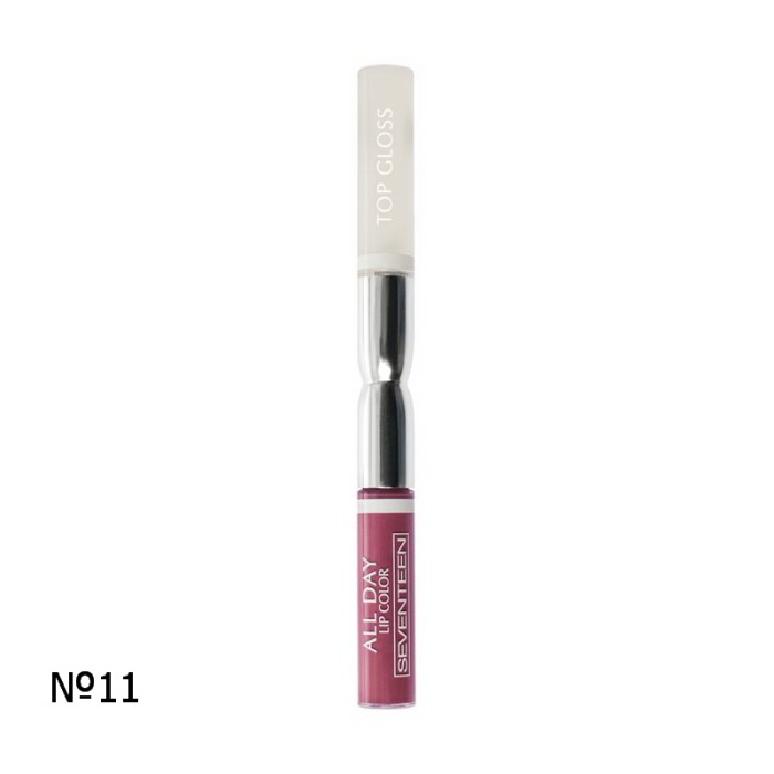 Жидкая стойкая помада-блеск Seven7een All Day Lip Color& Top Gloss