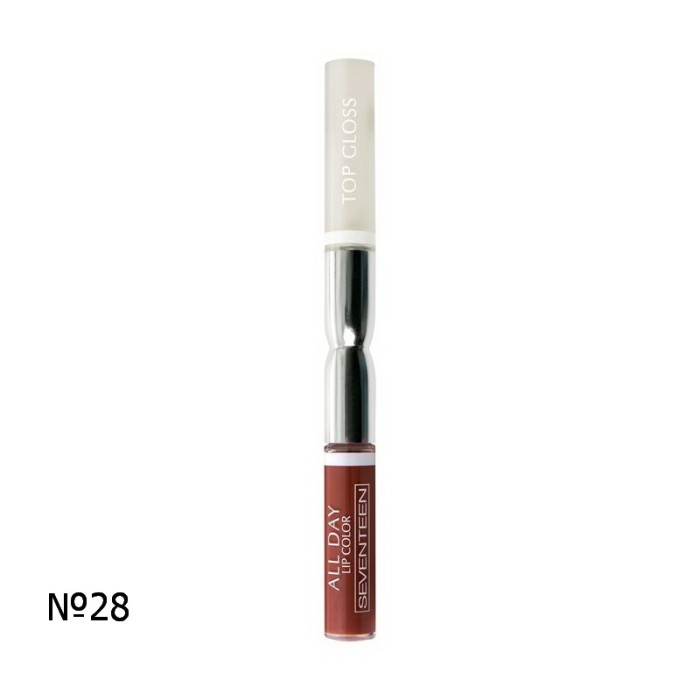 Жидкая стойкая помада-блеск Seven7een All Day Lip Color& Top Gloss