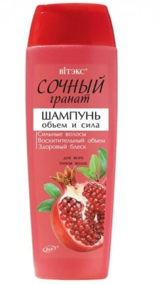 Шампунь Витэкс Сочный гранат Объем и сила 400мл