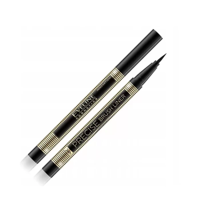 Подводка для глаз Eveline Precise brush liner ультрастойкая тон черный