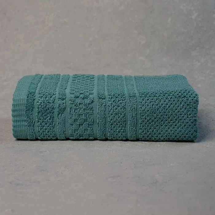 Полотенце махровое ТМ "ЦУМ" Рисо зелень