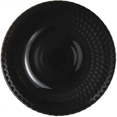 Тарелка глубокая Luminarc Pampille black 20см Q4619