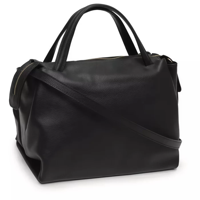 Сумка кожаная Piumelli Victoria M D28 Черный