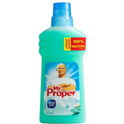 Средство моющее для полов и стен Mr. Proper &quot;Горный ручей и прохлада&quot; 500мл
