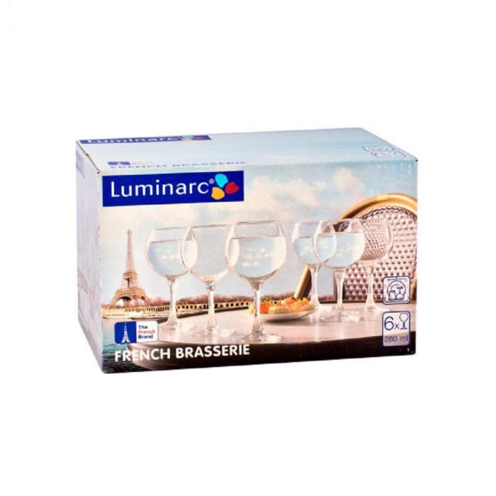 Набор фужеров для вина Luminarc "Французский ресторанчик" 6 шт. 250 мл