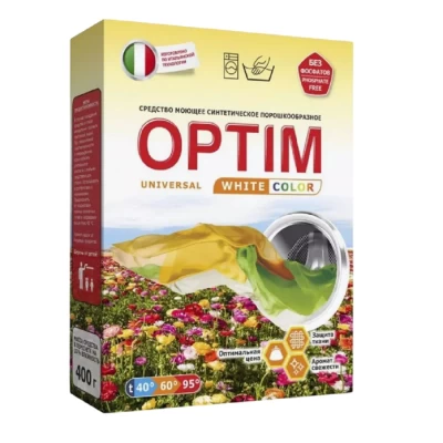 Стиральный порошок Бархим Optim Universal 400гр арт.5628