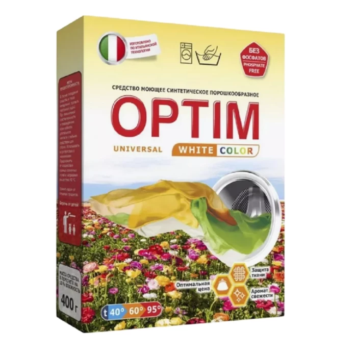 Стиральный порошок Бархим Optim Universal 400гр арт.5628