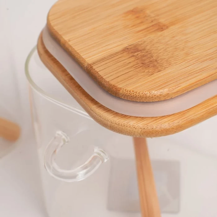 Банка для хранения с ложкой AX7055-1 1,2 л