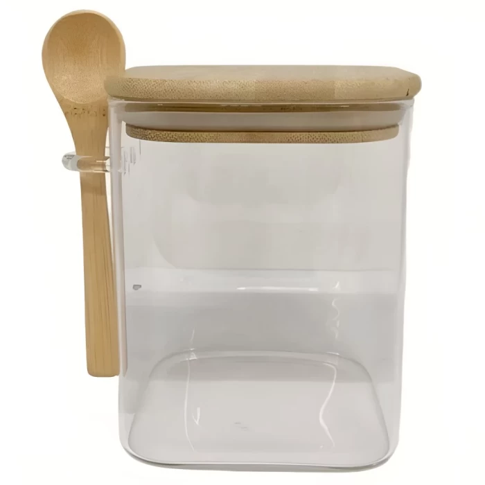 Банка для хранения с ложкой AX7055-1 1,2 л