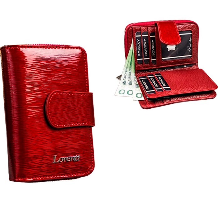 Портмоне женское Cedar Lorenti  76115-SH-RFID red