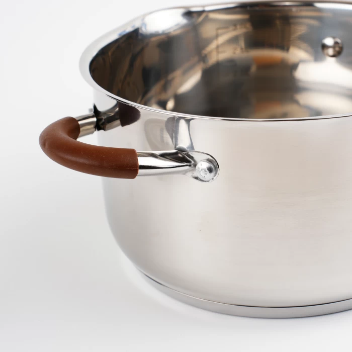 Кастрюля с крышкой ТМ "ЦУМ" MSF-3897, от 2 до 5 л.