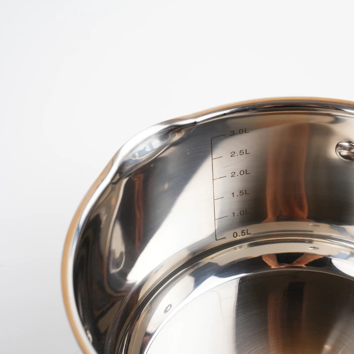 Кастрюля с крышкой ТМ "ЦУМ" MSF-3897, от 2 до 5 л.