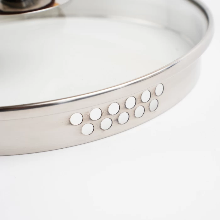 Кастрюля с крышкой ТМ "ЦУМ" MSF-3897, от 2 до 5 л.