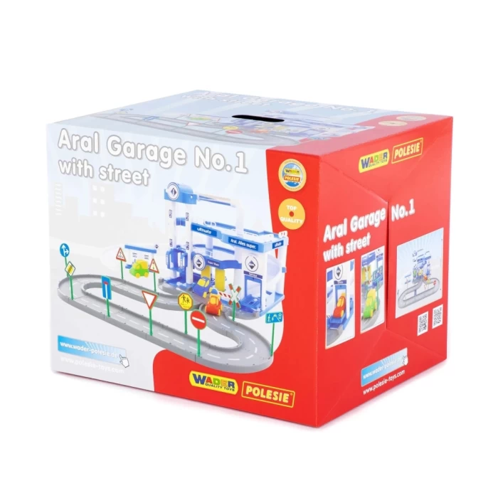 Паркинг Aral 3-уровневый с дорогой