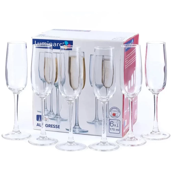 Набор бокалов для шампанского Luminarc Allegresse 175 мл