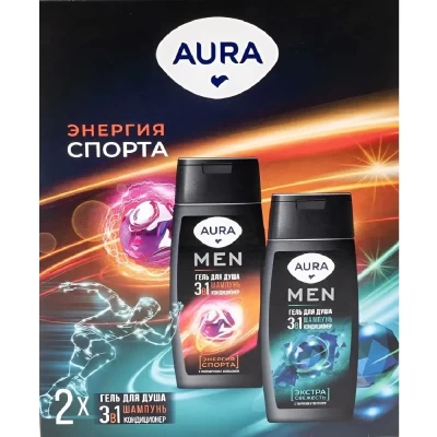 Подарочный набор Aura Men Энергия спорта