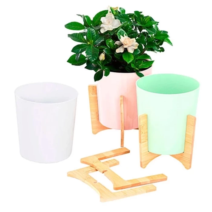 Кашпо Альтернатива Алессия розовый 1,8л