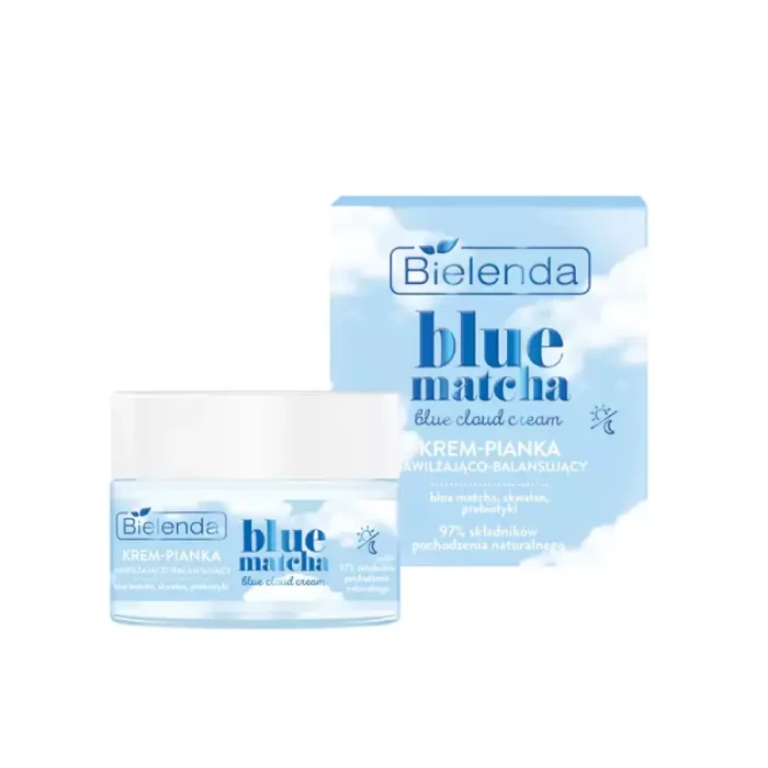 Крем для лица Bielenda Blue Matcha увлажняющий балансирующий 50мл