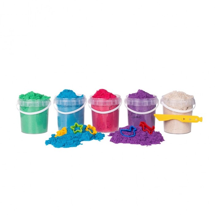 Набор для лепки "Умный песок 5 в 1" Genio Kids арт. SSR906