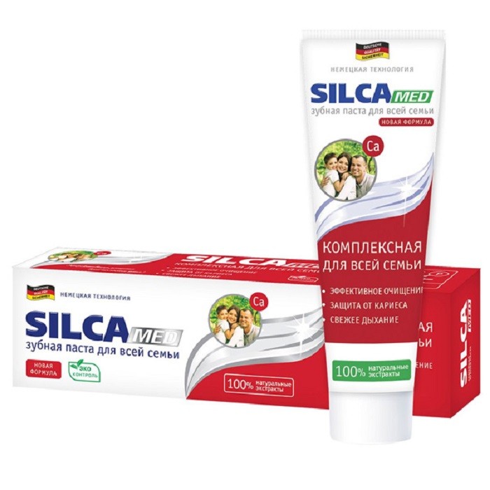 Зубная паста Silca Med Семейная 130 мл