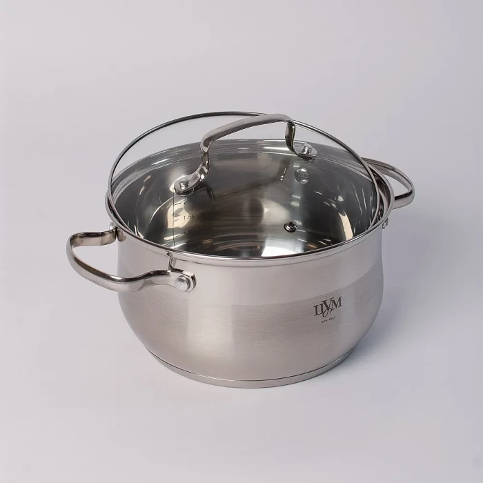 Кастрюля с крышкой ТМ "ЦУМ" MSF-8310, от 2 до 5 л.