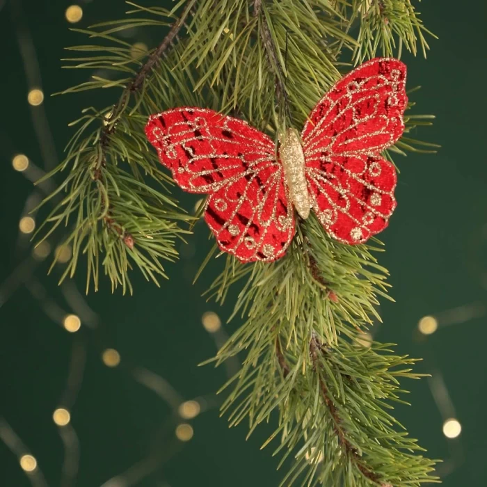 Украшение декоративное Сноу Бум Бабочка 374-463