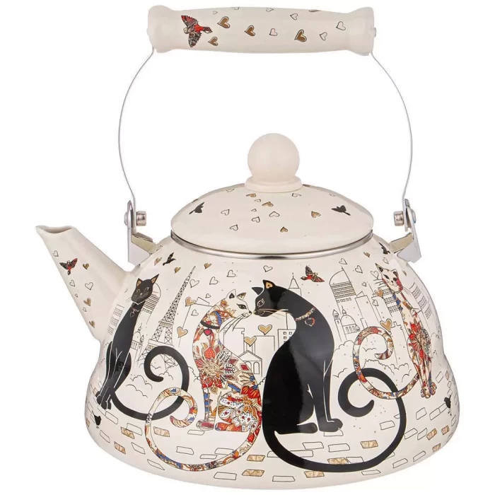 Чайник Agness Парижские Коты 3.0л