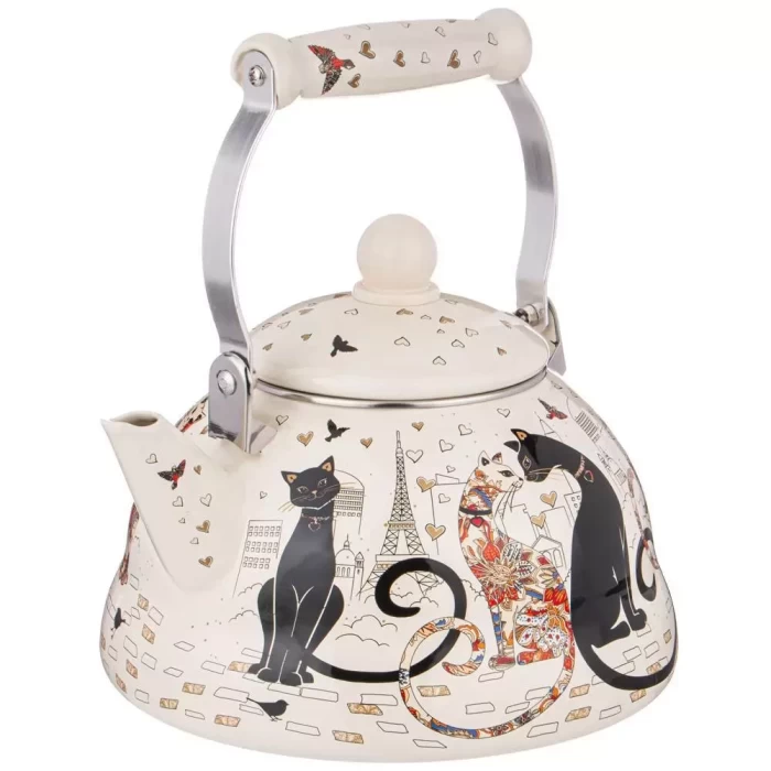 Чайник Agness Парижские Коты 3.0л