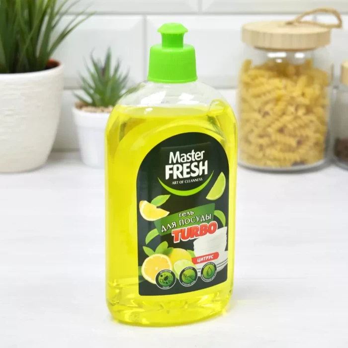 Гель для мытья посуды Master Fresh Turbo Цитрус 