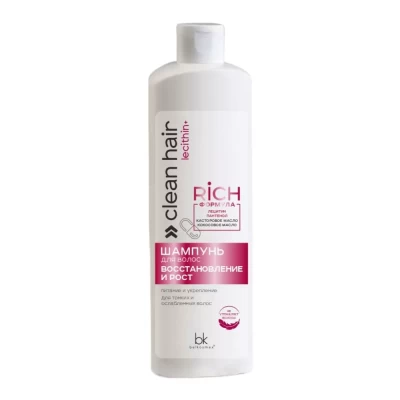 Шампунь Belkosmex Clean Hair Lecithin 500мл