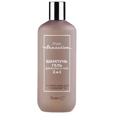 Шампунь-гель Белита-М Men Sensation для волос и тела 2в1 400мл