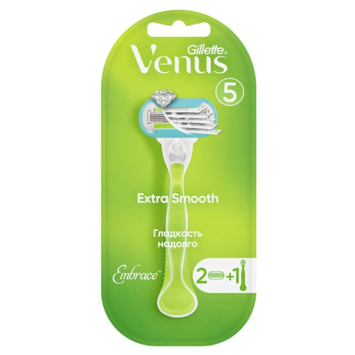 Станок Gillette Venus Embrace + 2 кассеты