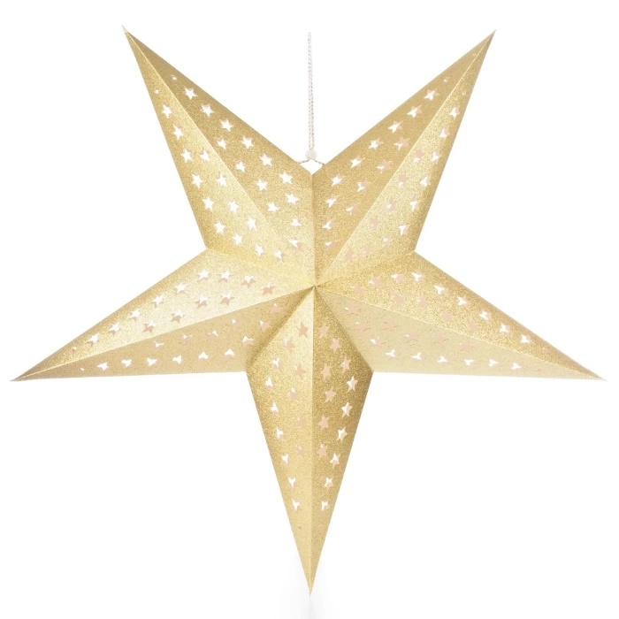Украшение новогоднее звезда Ausini CHRT62024-074