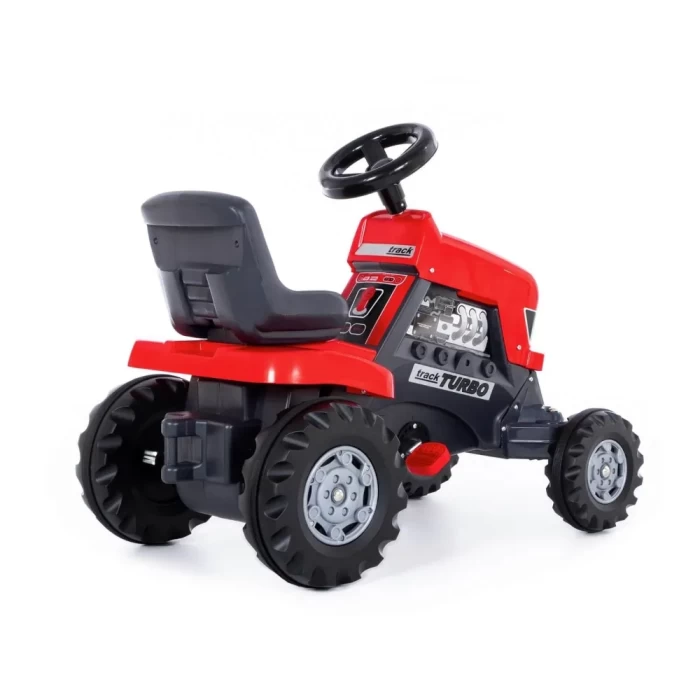 Каталка детская Полесье Turbo Трактор с педалями 52674