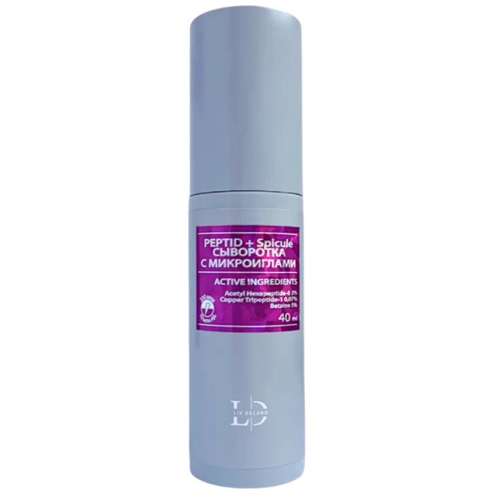 Сыворотка для лица Liv Delano PEPTID+Spicule 40мл