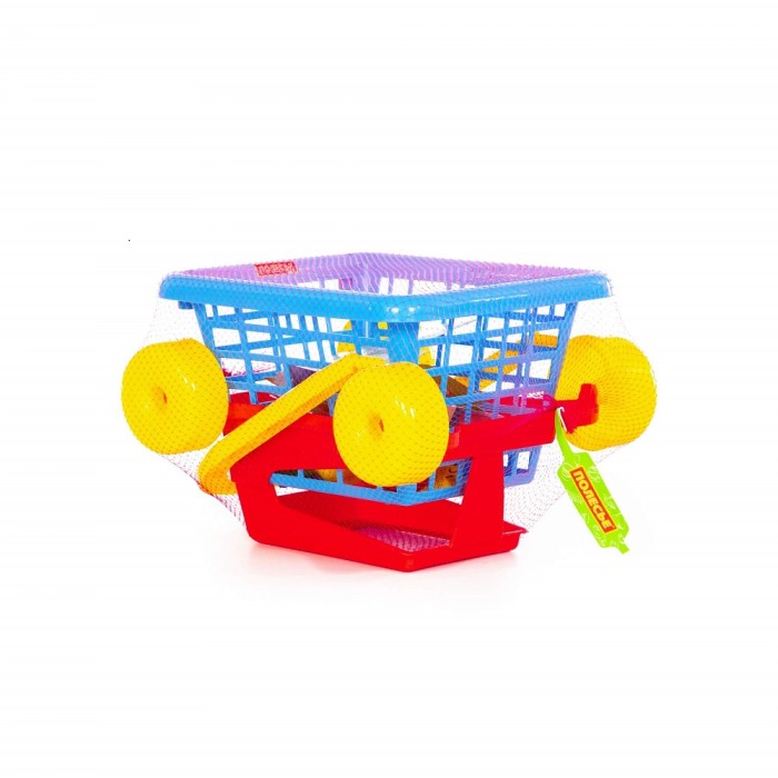 Тележка №1 + набор продуктов №2 Полесье арт. 67890