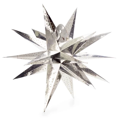 Украшение новогоднее звезда Ausini CHRT62024-067