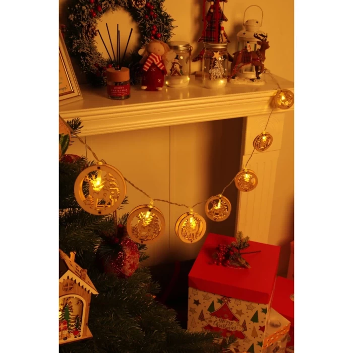 Гирлянда с насадками Сноу Бум Сказка шампань 2м