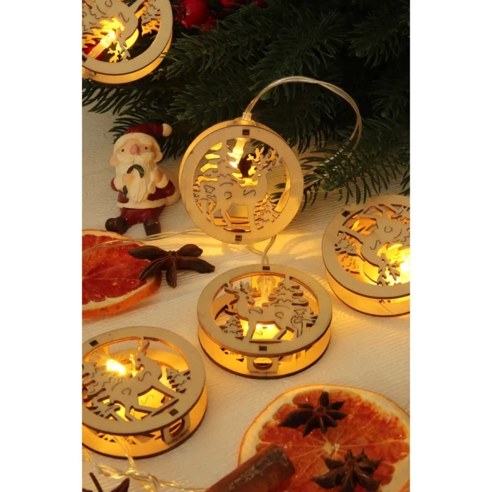 Гирлянда с насадками Сноу Бум Сказка шампань 2м