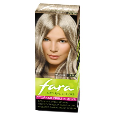Краска для волос FARA Natural Colors №354 Платина