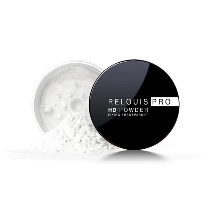 Пудра фиксирующая прозрачная Relouis "PRO HD powder"