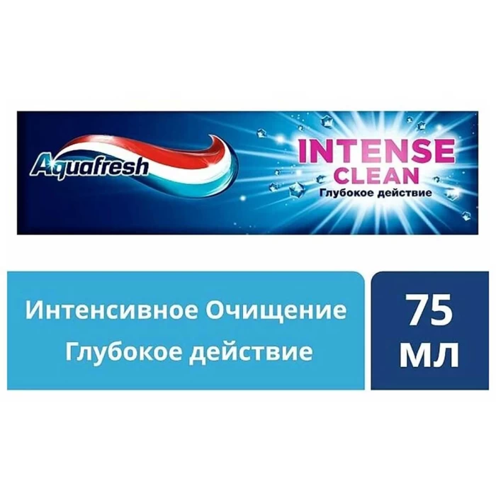 Зубная паста Aquafresh Интенсивное очищение Глубокое действие 75мл