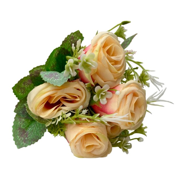 Искусственный цветок "Букет роз" 25 см арт. 0091-51