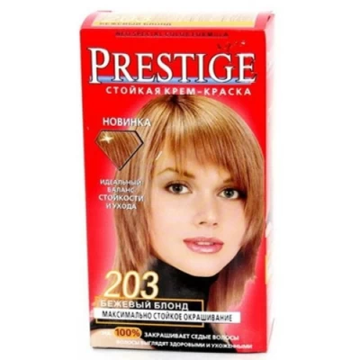 Крем-краска для волос  Prestige &quot;vips&quot; №203 &quot;Бежевый блонд&quot;