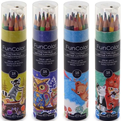 Набор цветных карандашей Bruno Visconti Funcolor 30-0088