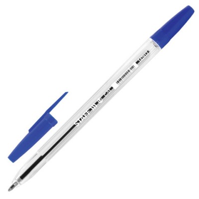 Ручка шариковая синяя STAFF арт. 142812
