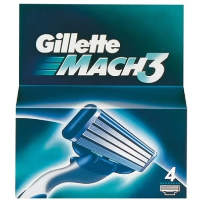 Кассеты Gillette MACH3 4шт