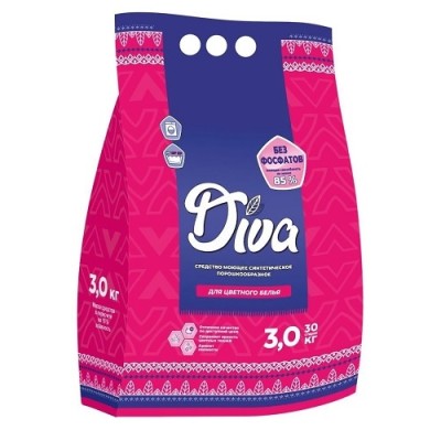 Стиральный порошок Diva 3 кг