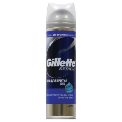 Гель для бритья Gillette SERIES для чувствительной кожи Алоэ 200мл   
